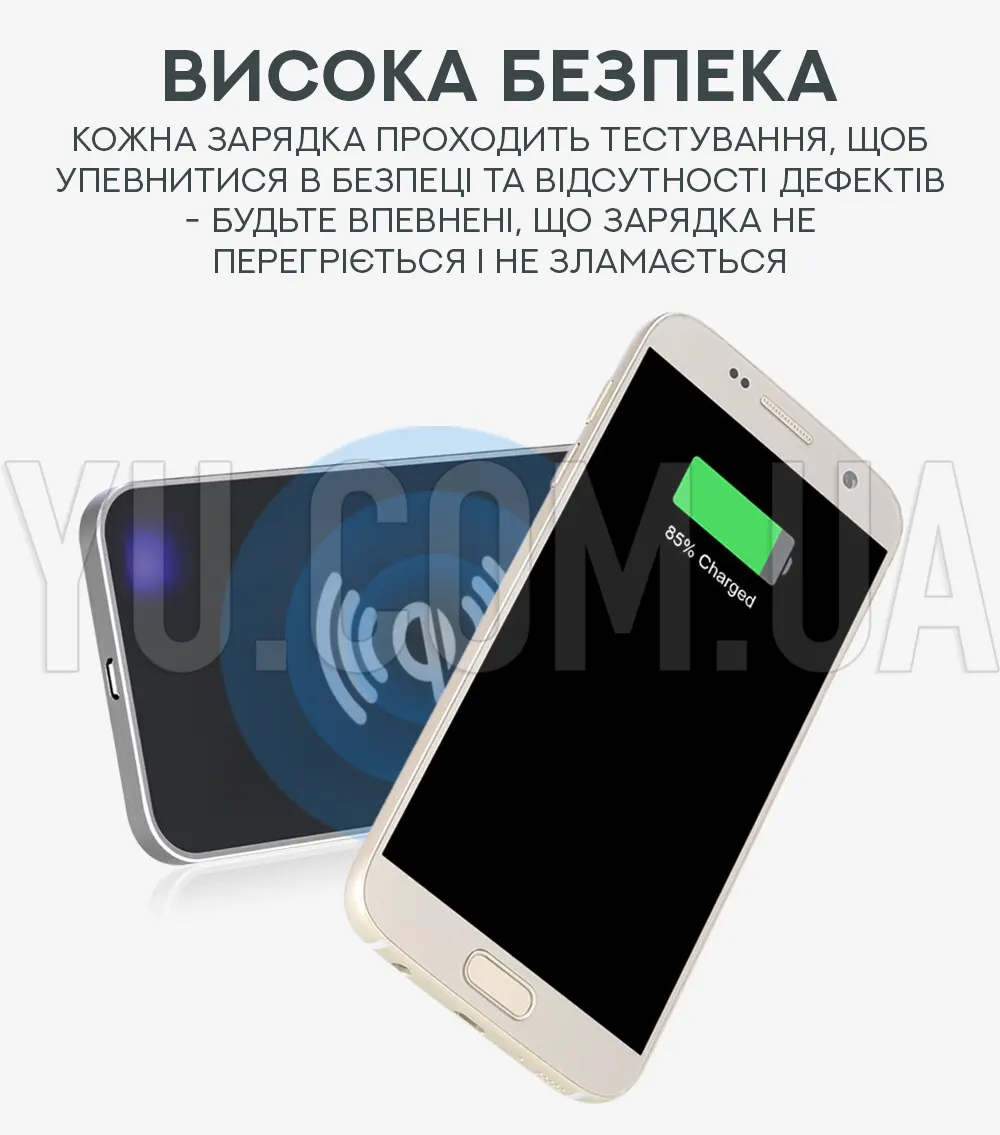 Бездротове зарядне пристрій Awei W1 Wireless Charger Бездротове зарядне пристрій Awei W1 Wireless Charger